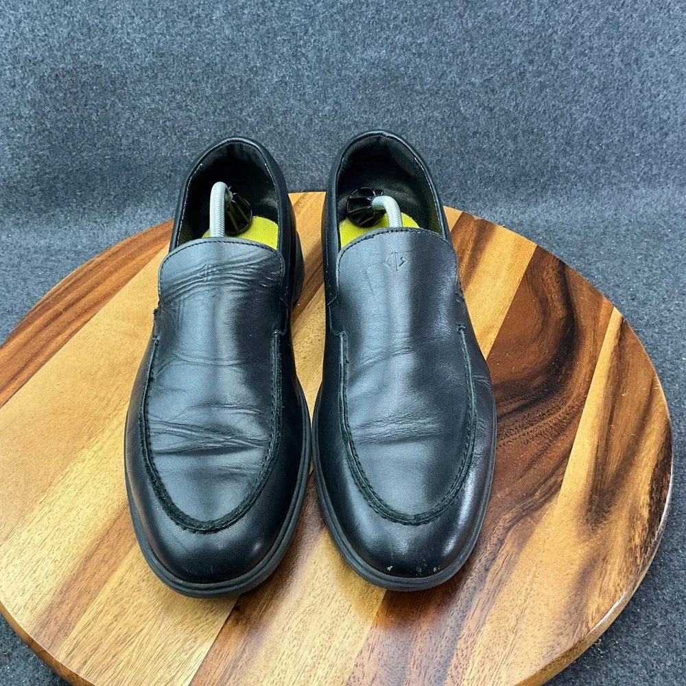 Amberjack black leather